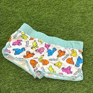 Nerds - Lounge Pajama Shorts. - Shortie Shorts